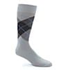 Color:Grey - Image 1 - Argyle Dress Socks