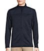 Color:Navy Heather - Image 1 - Big & Tall Blue Label Quilted Full-Zip Jacket