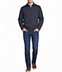 Cremieux Big & Tall Blue Label Textured Quarter Zip Pullover - Image 3