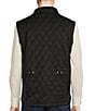 Color:Black - Image 2 - Big & Tall Ethan Quilted Vest
