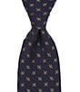 Cremieux Big & Tall Floral Medallion Traditional Silk Tie - Image 1