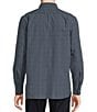 Cremieux Blue Label Big & Tall Classic Fit Medium Plaid Oxford Long Sleeve Woven Shirt, Color:Blue - Image 2