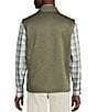 Cremieux Blue Label Big & Tall Quilted Sleeveless Full Zip Vest, Color:Four Leaf Clover - Image 2