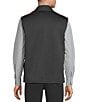 Cremieux Blue Label Big & Tall Quilted Sleeveless Full Zip Vest, Color:Black - Image 2