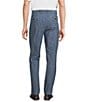 Color:Blue - Image 2 - Blue Label Block Island Collection Flat Front Chambray Pants