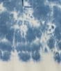 Color:Dark Blue - Image 4 - Blue Label Camargue Collection Dip-Dye Short Sleeve Polo Shirt