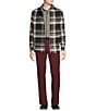 Cremieux Blue Label Chamonix Collection Plaid Shirt Jacket, Color:Charcoal Heather - Image 3