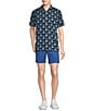 Color:Black - Image 3 - Blue Label Chuck Collection Short Sleeve Woven Camp Shirt