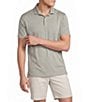 Cremieux Blue Label Circle Print Short Sleeve Polo Shirt - Image 5