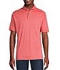Cremieux Blue Label Classic Fit Cotton Interlock Short Sleeve Polo Shirt, Color:Berry - Image 1