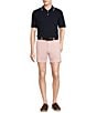 Color:Dark Navy - Image 3 - Blue Label Classic Fit Pique Short Sleeve Polo Shirt