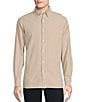 Color:Chino - Image 1 - Blue Label Classic Fit Solid Oxford Long Sleeve Woven Shirt
