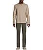 Cremieux Blue Label CMX Tailored-Fit Flat Front 5-Pocket Pants, Color:Dark Olive - Image 6