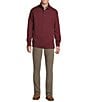 Cremieux Blue Label CMX Tailored-Fit Flat Front 5-Pocket Pants, Color:Slate Brown - Image 5