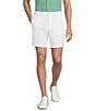 Cremieux Blue Label CMX Tailored Fit Flat Front Stretch 7#double; Inseam Shorts - Image 1