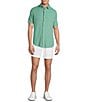 Cremieux Blue Label CMX Tailored Fit Flat Front Stretch 7#double; Inseam Shorts - Image 3