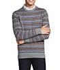 Cremieux Blue Label Fair Isle Merino Wool Sweater, Color:Light Grey Heather - Image 1