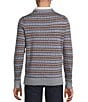Cremieux Blue Label Fair Isle Merino Wool Sweater, Color:Light Grey Heather - Image 2