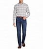 Cremieux Blue Label Flannel Plaid Long Sleeve Woven Shirt - Image 3