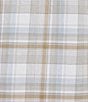Cremieux Blue Label Flannel Plaid Long Sleeve Woven Shirt - Image 4