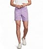 Cremieux Blue Label Flat Front Garment Dyed CMX 6#double; Inseam Shorts - Image 5