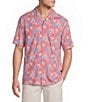 Cremieux Blue Label Floral Print Short Sleeve Woven Camp Shirt - Image 1