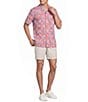 Cremieux Blue Label Floral Print Short Sleeve Woven Camp Shirt - Image 3