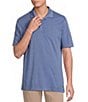 Cremieux Blue Label Garment Dyed Solid Short Sleeve Polo Shirt - Image 1