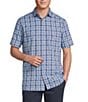 Cremieux Blue Label Gingham Short Sleeve Woven Shirt - Image 1