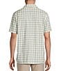 Cremieux Blue Label Grid Plaid Short Sleeve Woven Shirt - Image 2