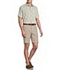 Cremieux Blue Label Grid Plaid Short Sleeve Woven Shirt - Image 3