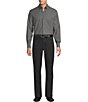 Cremieux Blue Label Heather Twill Solid Long Sleeve Woven Shirt - Image 3