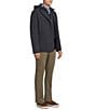 Cremieux Blue Label Herringbone Hooded Blazer Jacket, Color:Navy - Image 5