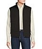 Color:Black - Image 1 - Blue Label Hybrid Nylon-Knit Reversible Vest