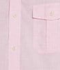 Cremieux Blue Label Key West Collection Solid Long Sleeve Woven Shirt - Image 5