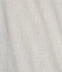 Color:Lucent White - Image 4 - Blue Label Lightweight Jacquard Leaf Print Short Sleeve Polo Shirt
