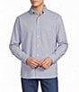Cremieux Blue Label Long Sleeve Button Down Collar Flannel Stripe Woven Shirt - Image 1