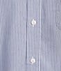 Cremieux Blue Label Long Sleeve Button Down Collar Flannel Stripe Woven Shirt - Image 4