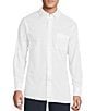 Cremieux Blue Label Long Sleeve Hidden Button Down Solid Comfort Stretch Woven Shirt - Image 1