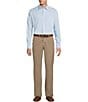 Cremieux Blue Label Long Sleeve Hidden Button Down Solid Comfort Stretch Woven Shirt - Image 3