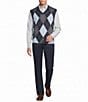 Cremieux Blue Label Madison Ave Collection Argyle Sweater Vest - Image 3