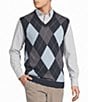 Cremieux Blue Label Madison Ave Collection Argyle Sweater Vest - Image 1