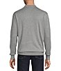 Cremieux Blue Label Madison Ave Collection Solid Long Sleeve Polo Sweater - Image 6