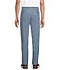 Cremieux Blue Label Madison Flat Front Chambray Pants - Image 2
