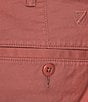 Cremieux Blue Label Madison Relaxed Fit Flat Front Comfort Stretch 9#double; Inseam Shorts, Color:Vintage Berry - Image 4