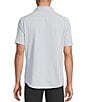 Cremieux Blue Label Micro-Stripe Brrr°® Jacquard Coat Front Short Sleeve Woven Shirt - Image 6