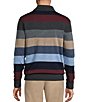 Cremieux Blue Label Multi Stripe Wool Quarter-Zip Sweater - Image 2
