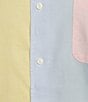 Color:Multi Color - Image 4 - Blue Label Multicolor Oxford Short Sleeve Woven Shirt