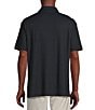 Color:Black - Image 2 - Blue Label Performance Big & Tall Stretch Striped Short Sleeve Polo Shirt