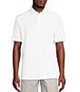 Color:Lucent White - Image 1 - Blue Label Performance Big & Tall Stretch Striped Short Sleeve Polo Shirt